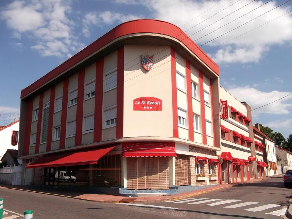 Hotel Restaurant Saint-Benoit Gueugnon المظهر الخارجي الصورة
